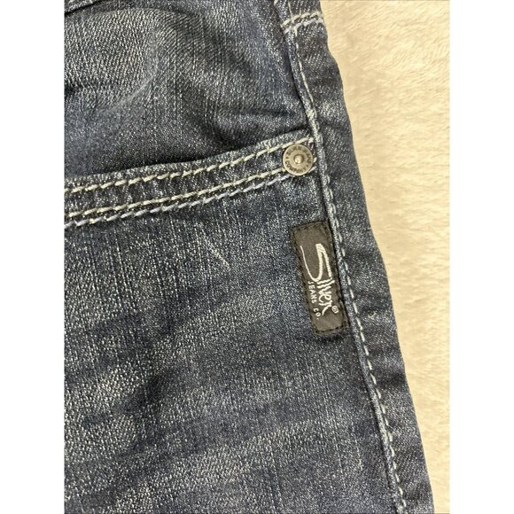 NWT Silver Jeans Men’s Size 40x32 Zac Relaxed Fit Straight Leg Dark Wash NEW - Picture 6 of 13